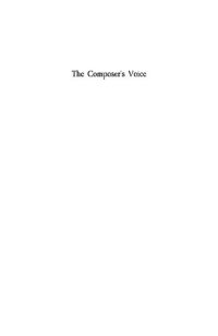 cover of the book The Composer's Voice