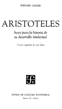 cover of the book Aristoteles