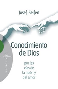 cover of the book Conocimiento de Dios por las vías de la razón y del amor