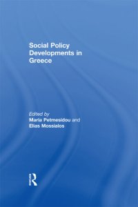 cover of the book Social Policy Developments in Greece