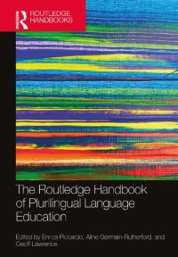 cover of the book The Routledge Handbook of Plurilingual Language Education