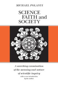 cover of the book Science, Faith and Society