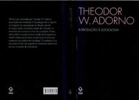 cover of the book Introdução à sociologia