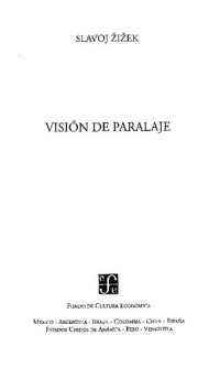 cover of the book Visión de Paralaje