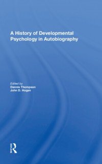 cover of the book A History of Developmental Psychology in Autobiography