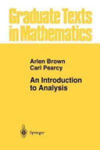 cover of the book An Introduction to Analysis