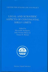 cover of the book Legal and Scientific Aspects of Continental Shelf Limits