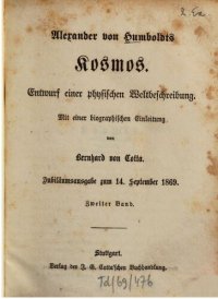 cover of the book Kosmos : Entwurf einer physischen Weltbeschreibung