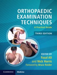 cover of the book Orthopaedic Examination Techniques: A Practical Guide