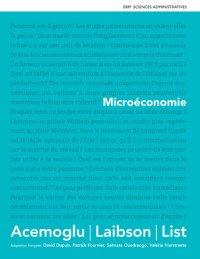 cover of the book Microéconomie