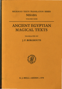 cover of the book Ancient Egyptian Magical Texts