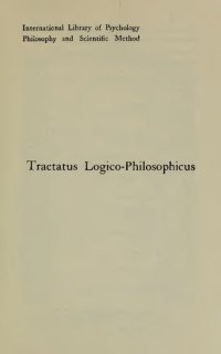 cover of the book Tractatus Logico-Philosophicus