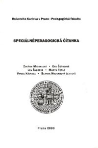 cover of the book Speciálněpedagogická čítanka