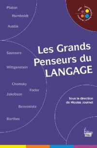 cover of the book Les grands penseurs du langage