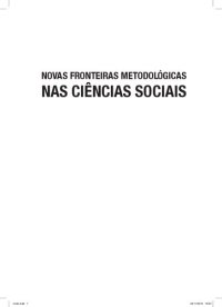 cover of the book Novas fronteiras metodológicas nas ciências sociais