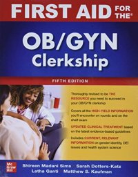 cover of the book First Aid for the OB/GYN Clerkship, Fifth Edition