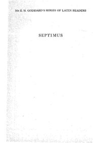 cover of the book Septimus. A First Latin Reader, Etc