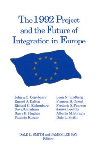 cover of the book The 1992 Project and the Future of Integration in Europe