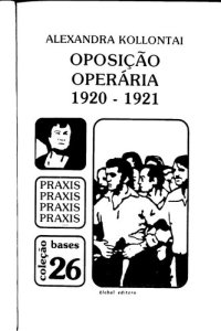 cover of the book Oposição operária 1920-1921