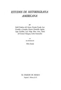 cover of the book Estudios de Historiografía Americana