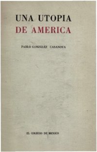 cover of the book Una utopía de América