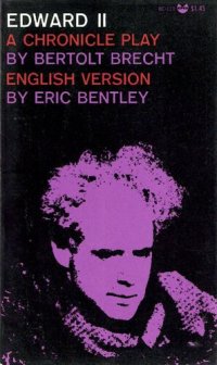 cover of the book Edward II: a chronicle play by Bertolt Brecht