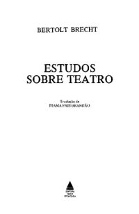 cover of the book Estudos sobre teatro