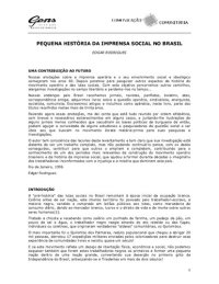 cover of the book Pequena história da imprensa social no Brasil