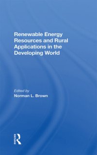 cover of the book Renewable Energy Resources and Rural Applications in the Developing World