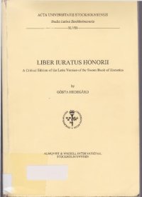 cover of the book Liber Iuratus Honorii: A Critical Edition of the Latin Version of the Sworn Book of Honorius