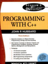 cover of the book Programming With C++