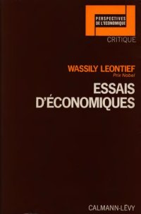 cover of the book Essais d’économiques