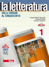 cover of the book La letteratura dalle origini al Cinquecento