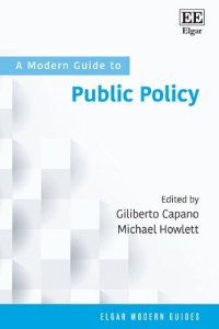 cover of the book A Modern Guide to Public Policy