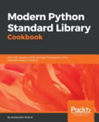 cover of the book Modern Python Standard Library Cookbook