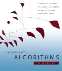 cover of the book Introduction to Algorithms, third edition