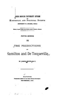 cover of the book The Predictions of Hamilton and De Tocqueville