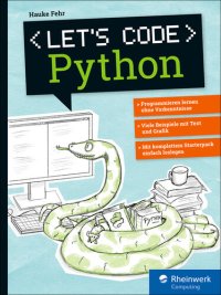 cover of the book Let’s code Python