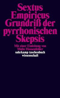 cover of the book Grundriss der pyrrhonischen Skepsis.