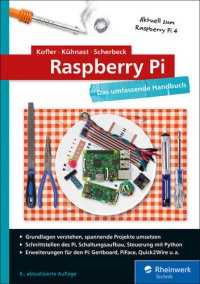 cover of the book Raspberry Pi - Das umfassende Handbuch  6. Auflage