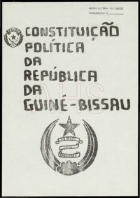 cover of the book Constituição Política da República da Guiné-Bissau