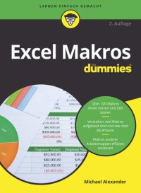 cover of the book Excel Makros für Dummies