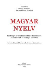 cover of the book Magyar nyelv 6