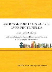 cover of the book Rational points on curves over finite fields