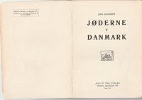 cover of the book Jøderne i Danmark