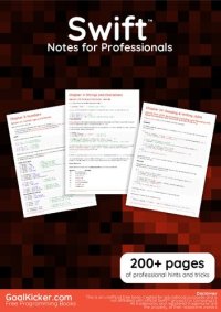 cover of the book Swift™ Notes for Professionals book