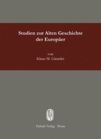 cover of the book Studien zur Alten Geschichte der Europäer