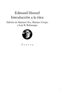 cover of the book Introducción a la ética