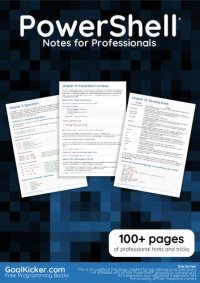 cover of the book PowerShell® Notes for Professionals book