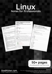 cover of the book Linux® commands Notes for Professionals book